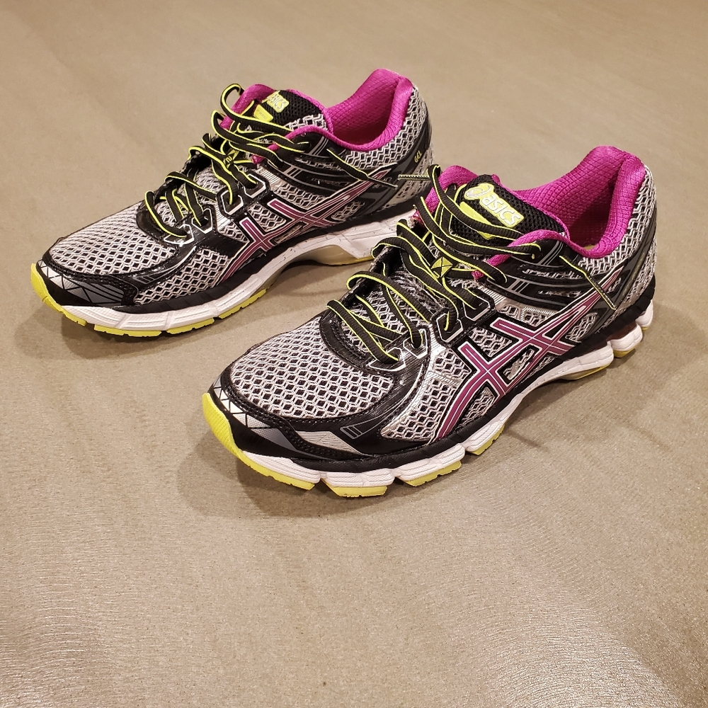 ASICS GT-2000 Women's Athletic Shoes - Gray, Pink, and Black - Picture 4 of 10